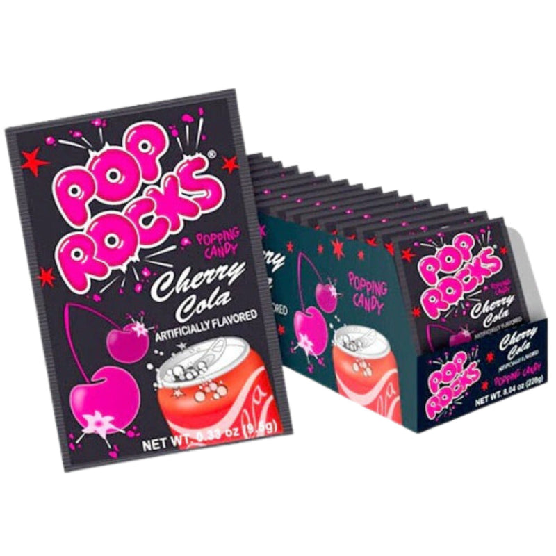 Pop Rocks Original Cherry Flavour USA 9,5g Verpackung

Pop Rocks Cherry knisternde Bonbons USA

Pop Rocks Cherry Candy Knisterbonbons Amerika

Pop Rocks Original Cherry 9,5g US Candy Kult Süßigkeit

Pop Rocks Cherry Flavour Inhalt und Verpackung USA
