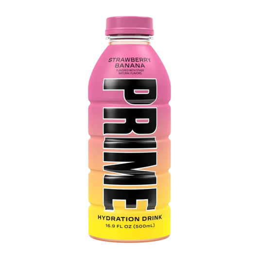 PRIME HYDRATION STRAWBERRY BANANA (500ML) (8533264335114)