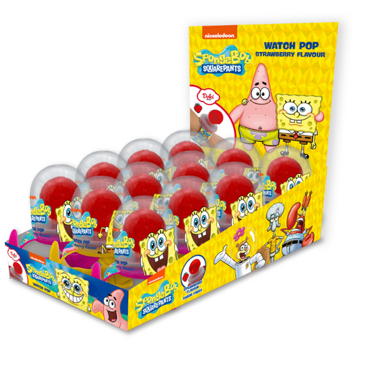 Spongebob Watch Pop Aardbeiensmaak 15g