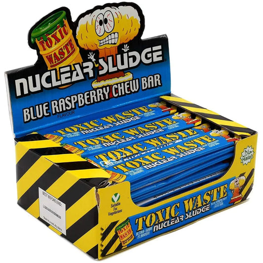Toxic Waste Nuclear Sludge Chew Bar Blue Raspberry 20g