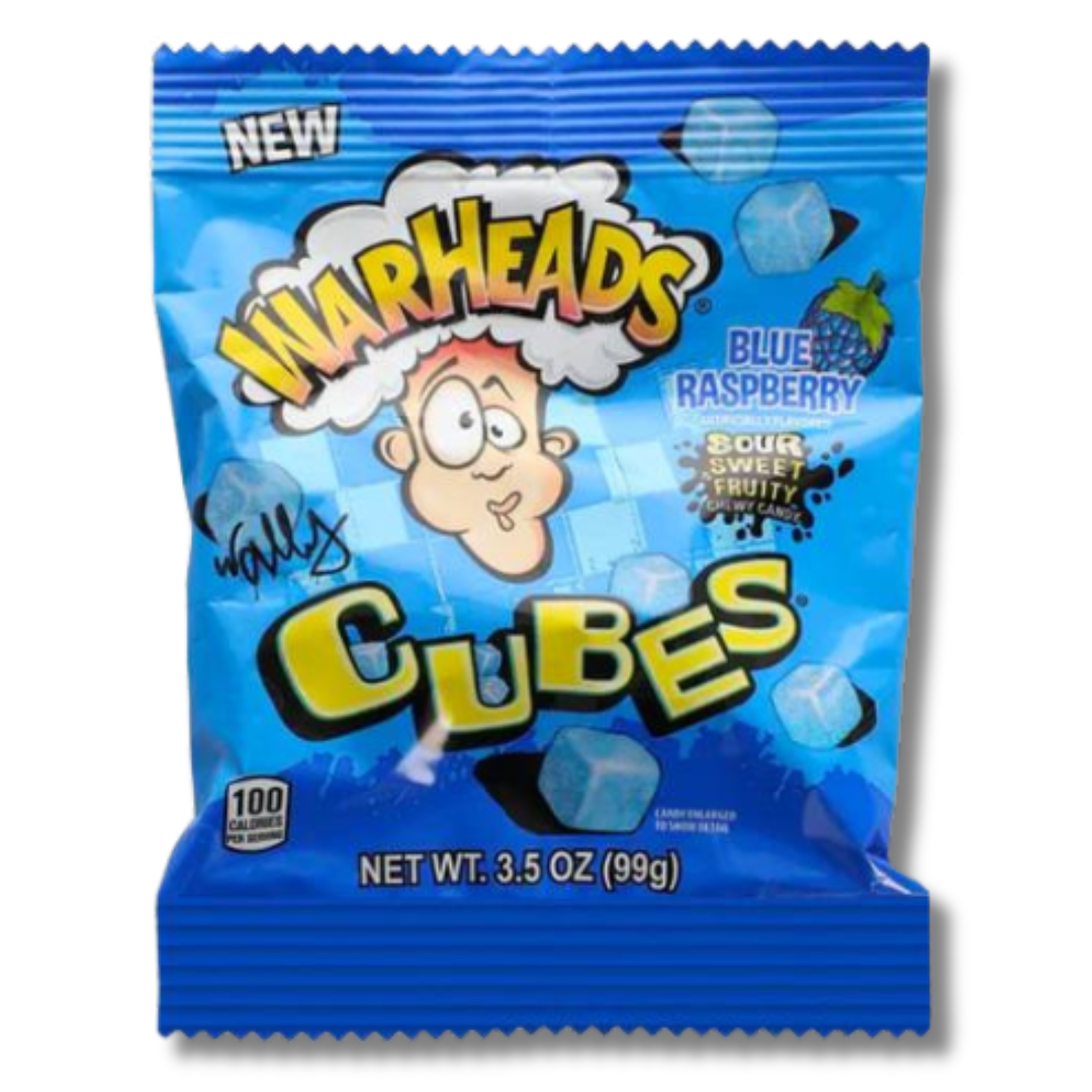 Warheads BlueRaspberry Peg Bag 99g (10331185217870)