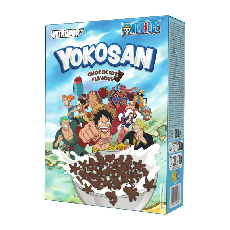 Yokosan One Piece Céréales Chocolat 350g Verpackung
One Piece Schoko Cerealien Yokosan 350g
Yokosan Chocolate Cereals One Piece 350g
One Piece Frühstückscerealien Schokolade 350g
Yokosan One Piece Chocolate Cereals 350g