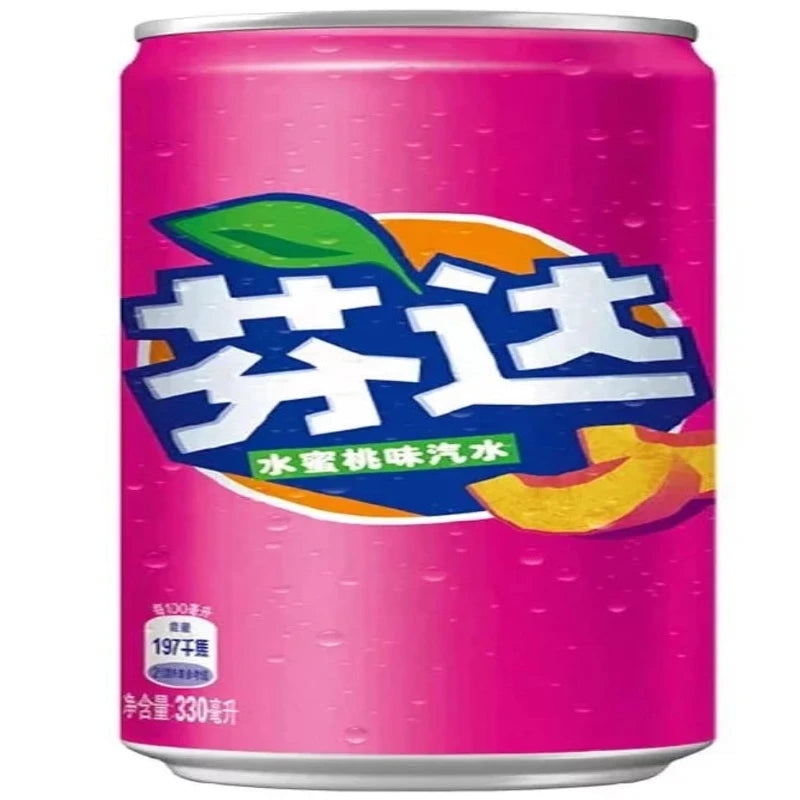 Fanta White Peach China 330ml (9620378485002)