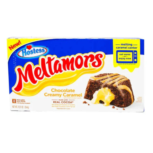 Hostess Meltamors Chocolate Creamy Caramel 264g (9708152848650)