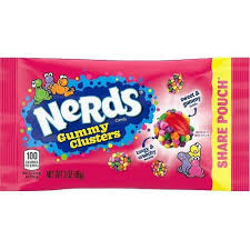 Nerds Gummy Cluster Rainbow Share Pack 85g (10450473320782)