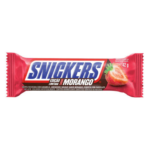 Snickers Morango Strawberry 42g