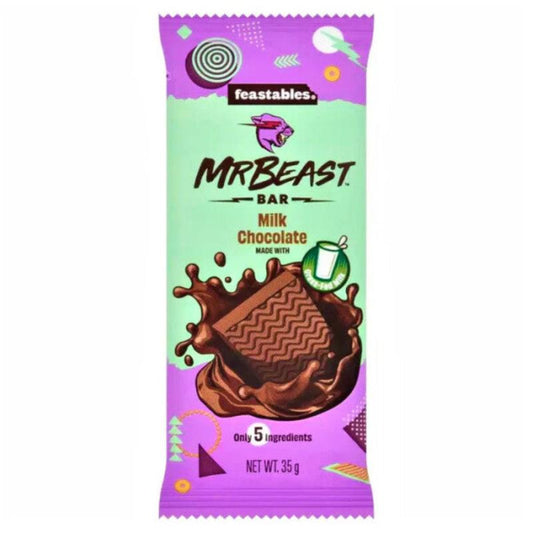 Feastables Mr. Beast Milk Chocolate Bar 35g (9627745976586)