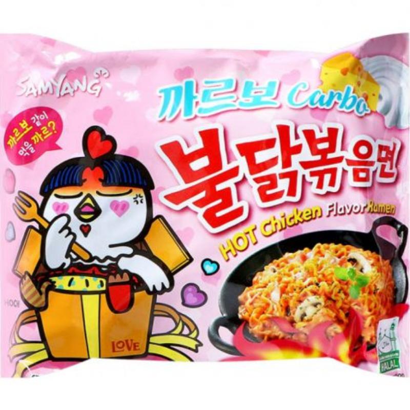 Samyang Hot Chicken Carbonara 130g (8462813036810)