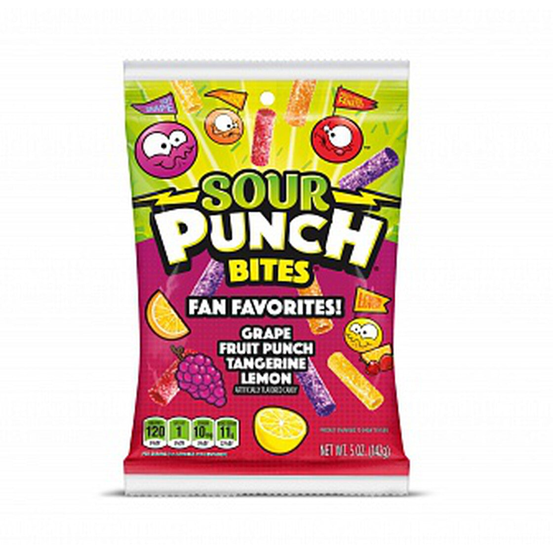 Sour Punch Bites Fan Favorites 142g