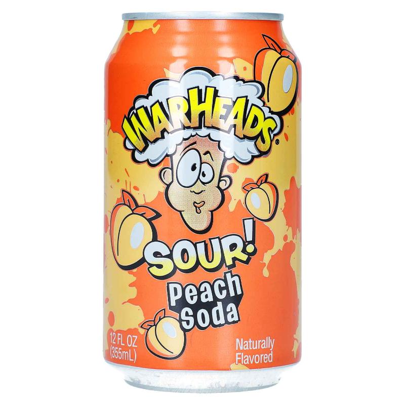 Warheads Sour! Peach 355ml (9536570294538)