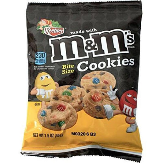 Keebler M&M Cookies Bite Size 45g (6963380879405)