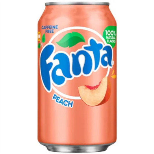 Fanta Peach Can 355ml (8094161830154)