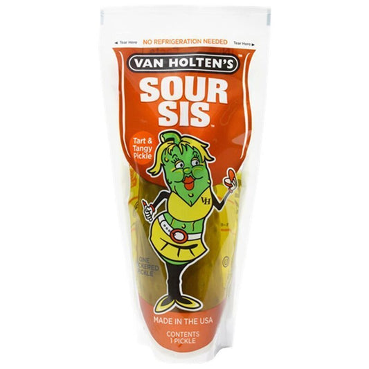 Van Holten Sour Sis Pickle in a Pouch 333g